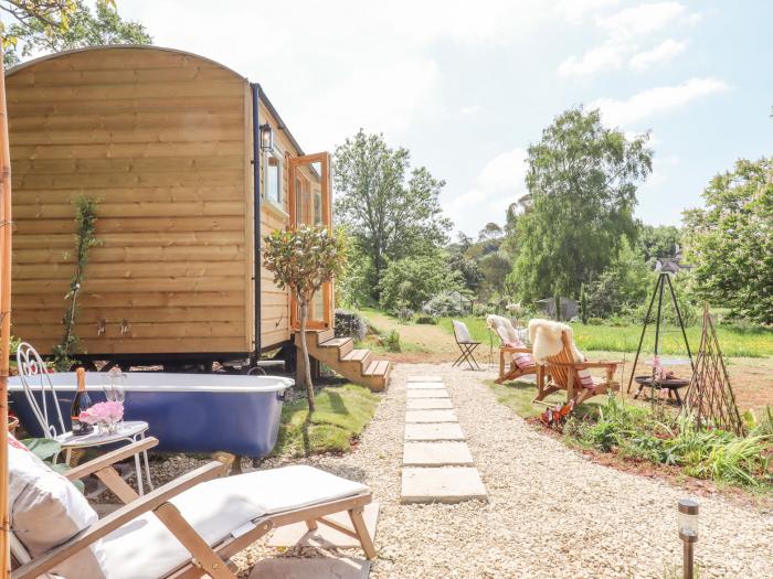 Coombe Valley Shepherds Hut, Shaldon