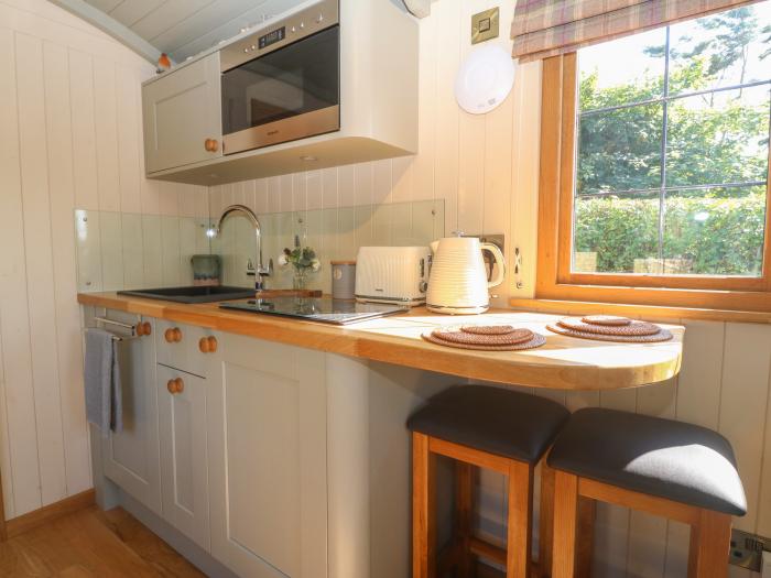 Nyth Bach, Llanfaelog near Rhosneigr, Anglesey, North Wales. Open plan. Studio-style. Parking. Dogs.