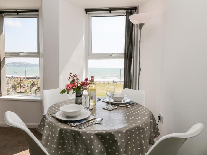 Churston is in Paignton, Devon. Off-road parking. Ground-floor living. TV. Studio-style. Near beach.