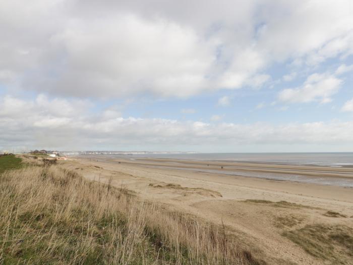 Swiss Cottage in South Shore Holiday Village in Wilsthorpe near Bridlington, Yorkshire. Near a beach