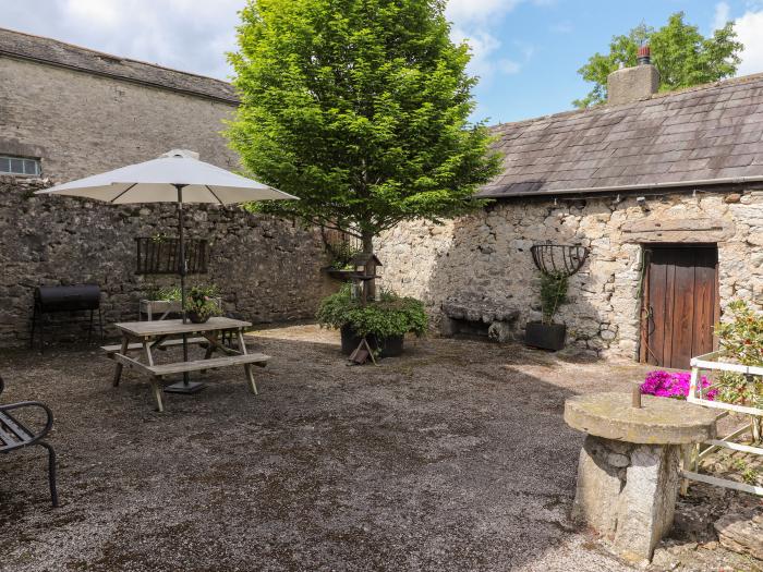 Corner Cottage, at Brackenthwaite Holidays near Arnside, Cumbria. Two-bedroom barn conversion. AONB.