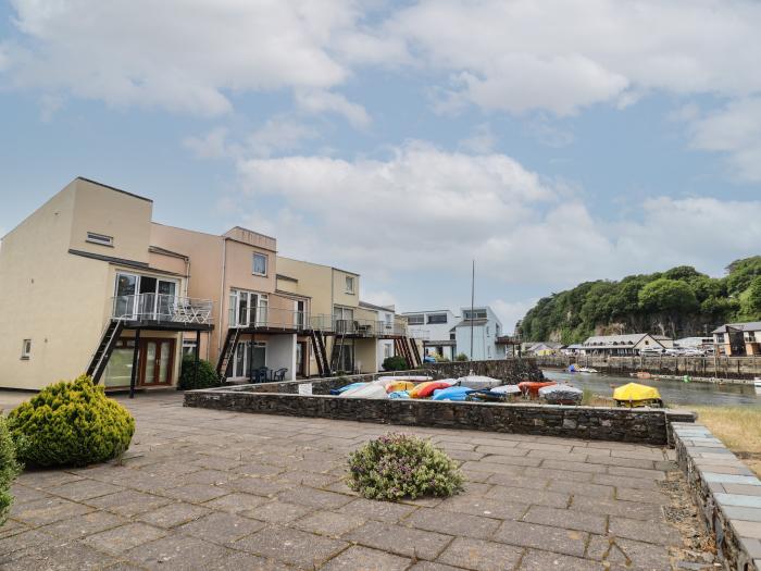 57D South Snowdon Wharf, Porthmadog, Gwynedd. Over two floors. Two bedrooms. Stunning harbour views.