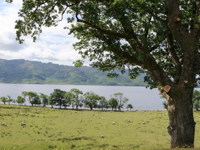 The Old Schoolhouse, Morar near Mallaig, Inverness. Off-road parking. Stunning views. En-suite rooms