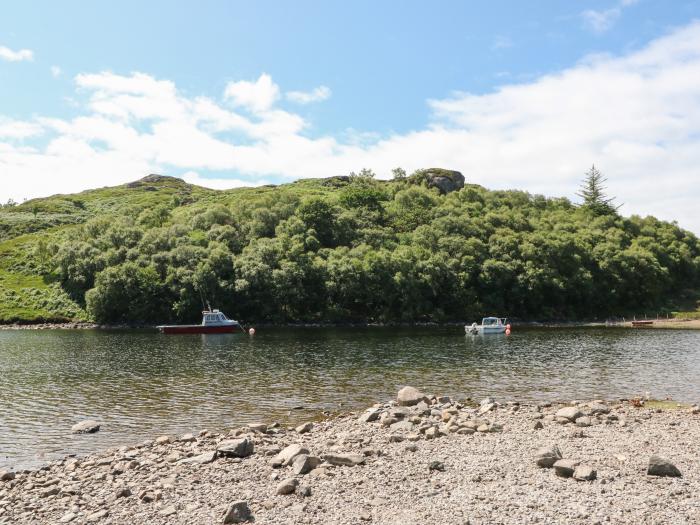 The Old Schoolhouse, Morar near Mallaig, Inverness. Off-road parking. Stunning views. En-suite rooms