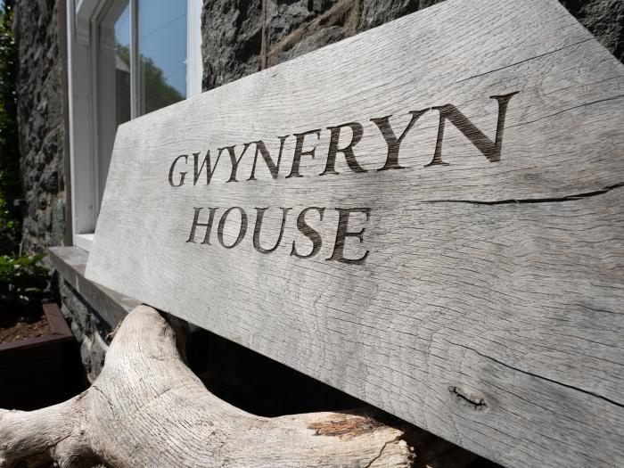 Gwynfryn House in Llanbedr, Gwynedd. In National Park. 5-bed, listed home. Near beach and amenities.