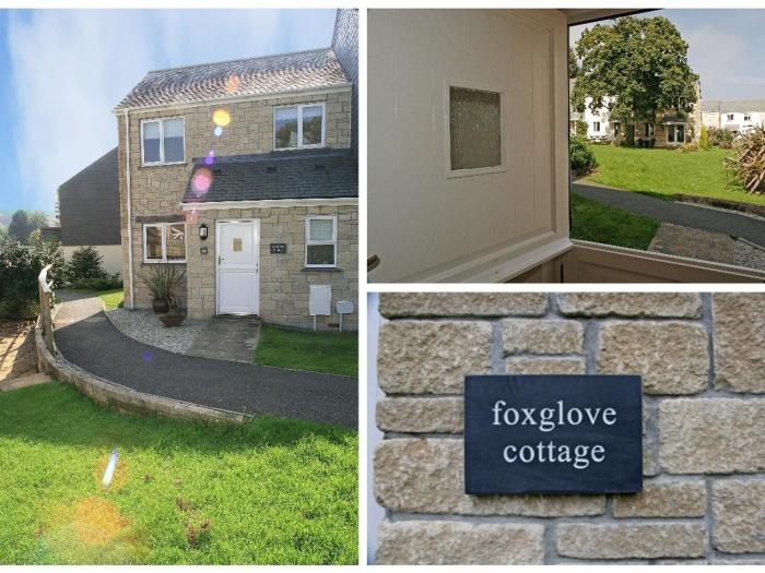 Foxglove Cottage, in Falmouth, Cornwall. On-site facilities. Shared pool, tennis courts & gym. WiFi.