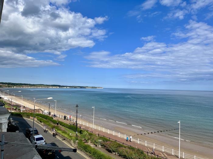 Apartment 10, Bridlington, East Riding of Yorkshire. Sea views. Open-plan. Close to beach and shops.