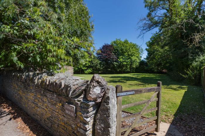 The Coach House is near Padstow, in Cornwall. Four-bedroom, stylish home with expansive garden. Pets