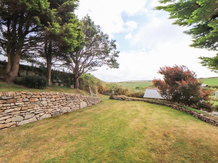 The Old Barn, St Just, Cornwall. Off-road parking. Woodburning stove. Original feature. Near a beach