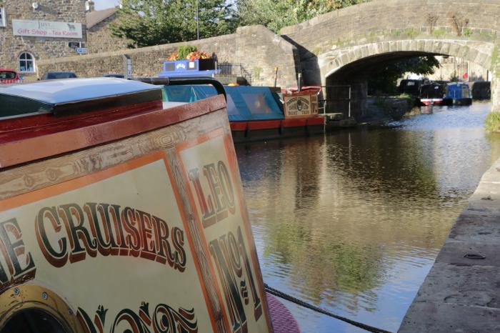 28 Water Street within Skipton, North Yorkshire. Mid-terrace cottage. Roadside parking & three beds.