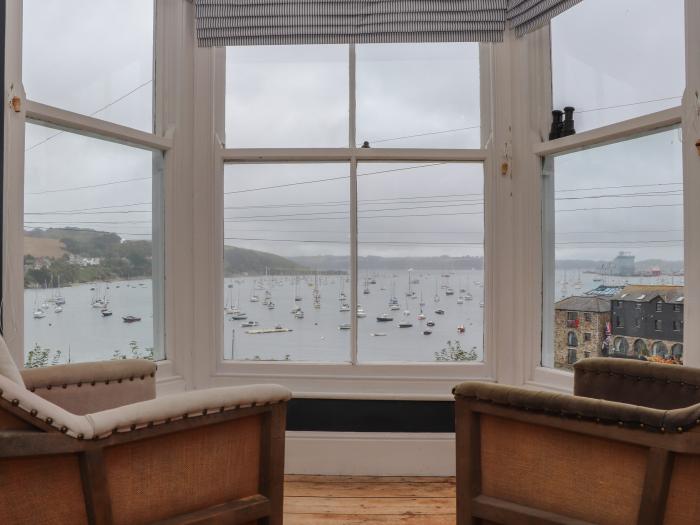 Atlas House, Falmouth, Cornwall. Stunning views. Close to amenities and beach. Adults-only. Pet-free