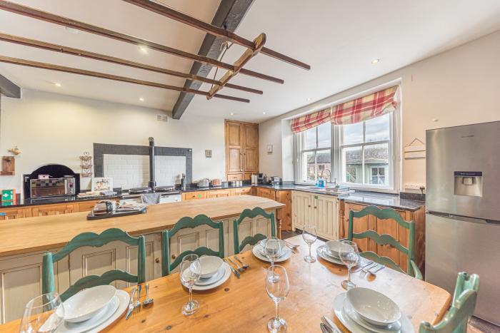 Abbey Farm House, St Bees, Cumbria. Large property sleeping 16. Pet-friendly. Off-road parking. AGA.