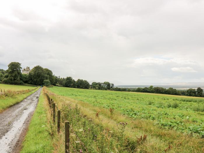 Katmoget in Scotstarvit near Ceres, Fife. Off-road parking. Single-storey. Enclosed garden. No pets.