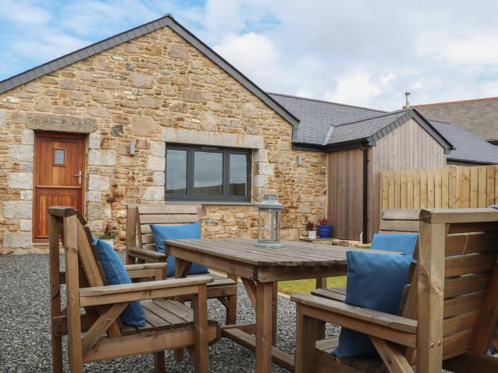 Bramble Barn, is near St Ives, Cornwall. Stunning one-bed cottage in AONB. Enclosed garden. Romantic