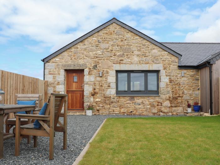 Bramble Barn, is near St Ives, Cornwall. Stunning one-bed cottage in AONB. Enclosed garden. Romantic