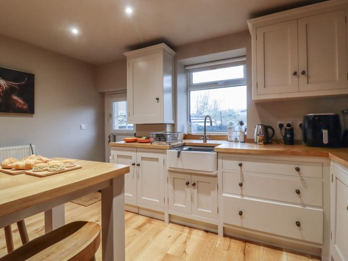 Cononley Cottage in Cononley, North Yorkshire. Near Yorkshire Dales National Park. Woodburning stove