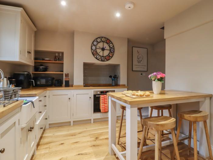 Cononley Cottage in Cononley, North Yorkshire. Near Yorkshire Dales National Park. Woodburning stove