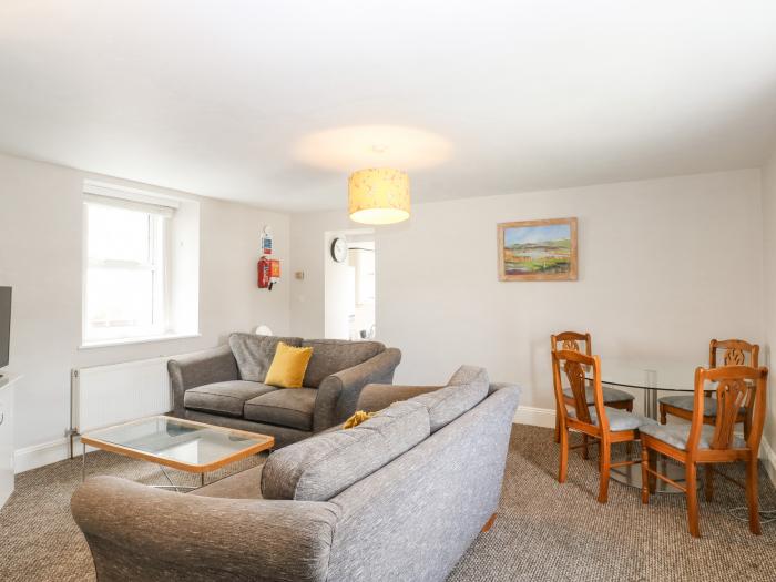 Apartment 12 Trinity Mews, in Torquay, Devon. Ground-floor apartment near beach and amenities. Pets.