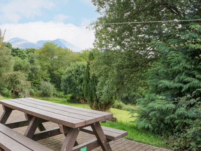 Maybank, Scottish Highlands. Four-bedroom home with mountain views. Pets welcome.