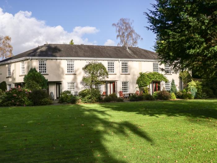 Levens Meadow, lovely, mid-terrace in Lakeside, Cumbria. Within Lake District National Park. Private