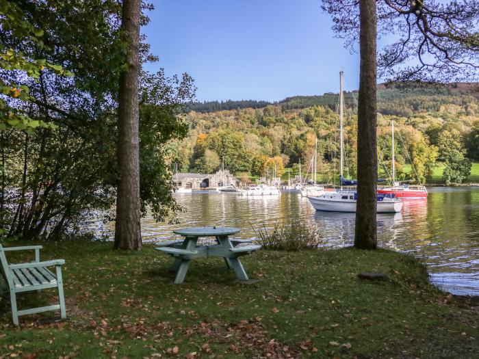 Levens Meadow, lovely, mid-terrace in Lakeside, Cumbria. Within Lake District National Park. Private