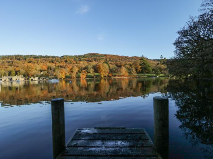 Levens Meadow, lovely, mid-terrace in Lakeside, Cumbria. Within Lake District National Park. Private