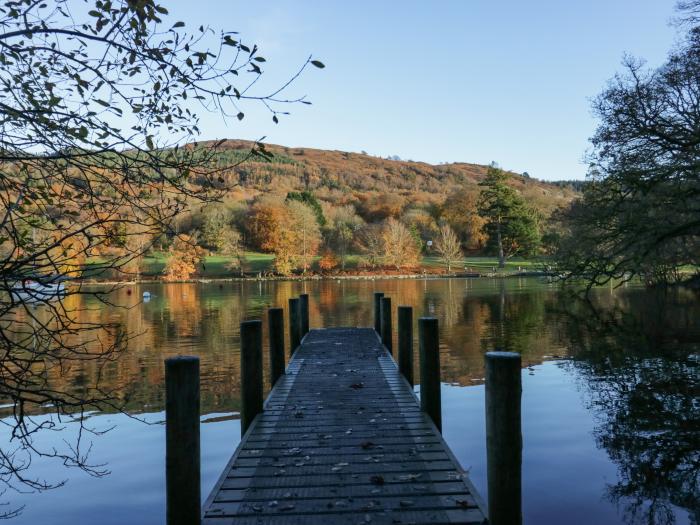 Levens Meadow, lovely, mid-terrace in Lakeside, Cumbria. Within Lake District National Park. Private