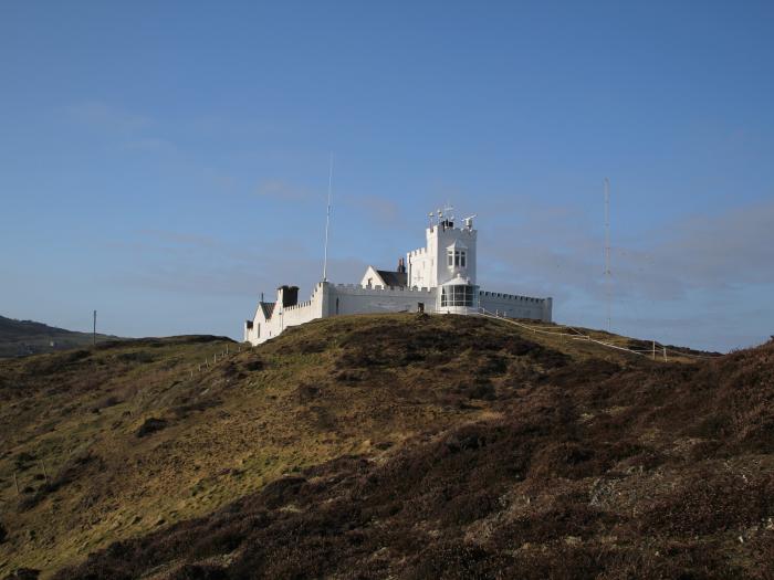 West Lighthouse Keeper's Cottage near Amlwch. Three-bedroom bungalow with sea views. Coastal. Patio.