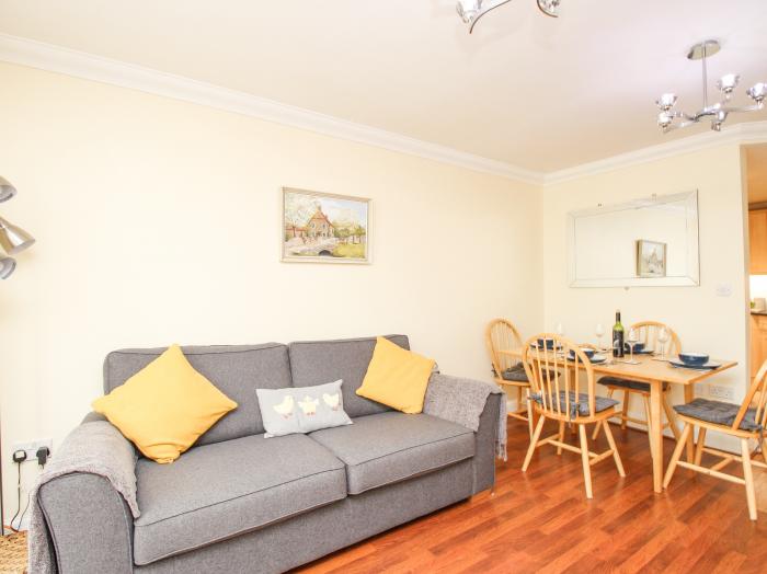 Sandy Haven is located in Swanage, Dorset. Two-bedroom apartment, near amenities and beach. In AONB.