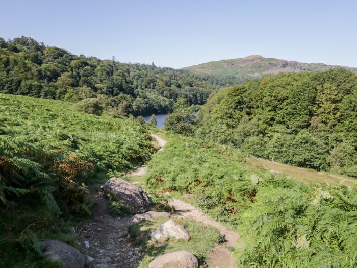 Jessie's Cottage, Staveley, Cumbria. In Lake District National Park. Close to amenities and a river.