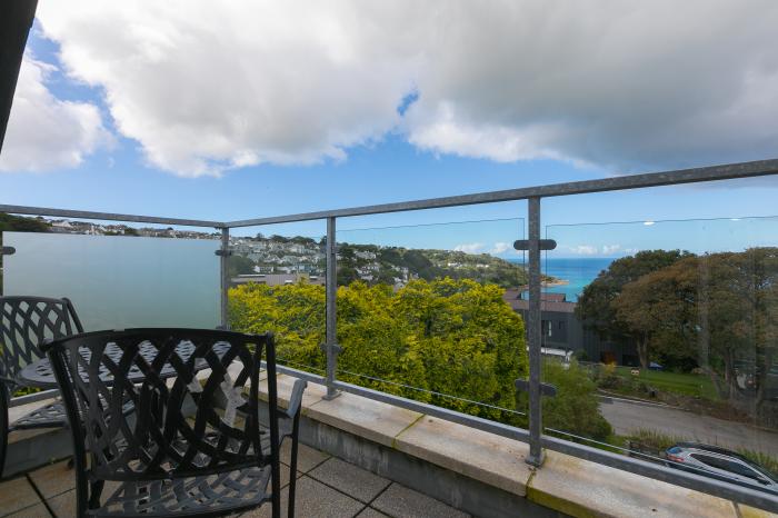 7 Sandy Lane, Carbis Bay, Cornwall. Penthouse apartment. Allocated parking for 1 car. Stunning views