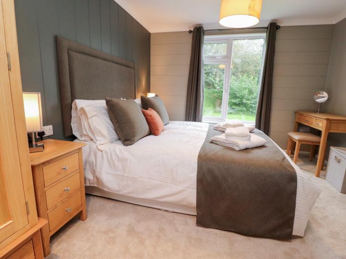 Lodge 1, in Long Preston, North Yorkshire. Two-bedroom, luxury lodge with on-site facilities. Rural.