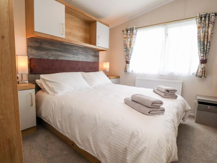 Lodge 2, in Long Preston, North Yorkshire. Two-bedroom, luxury lodge with on-site facilities. Rural.