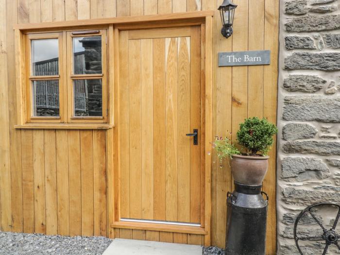 The Barn, Corwen, Denbighshire, North Wales. Barn conversion. Families. Open-plan. Hot tub. Barbecue