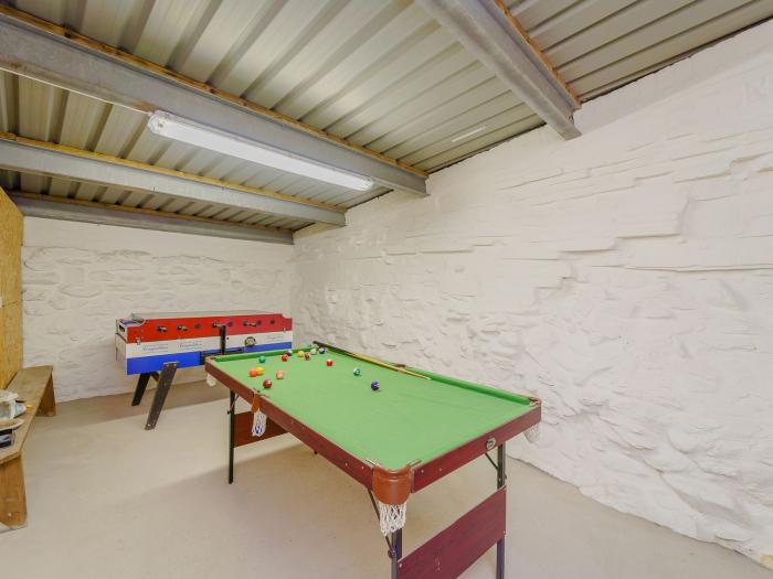 The Druids in Druid, near Corwen, Denbighshire, in North Wales. Games room. Hot tub. Large. Families