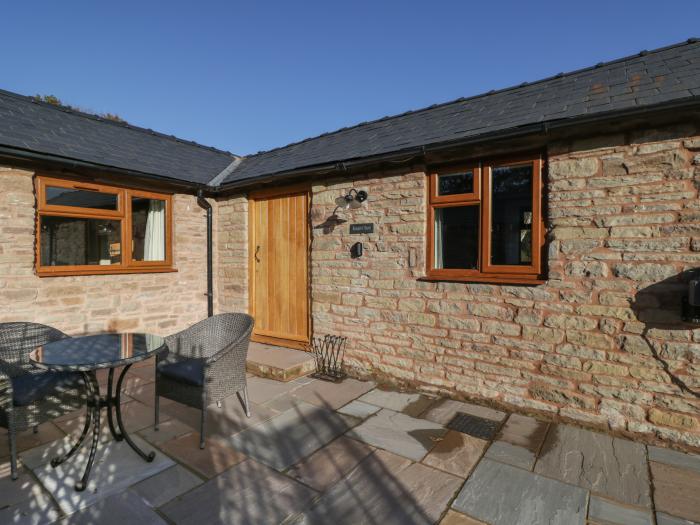 Keepers Barn is near Bromyard, Herefordshire. One-bedroom abode, ideal for a couple. Stylish. Garden