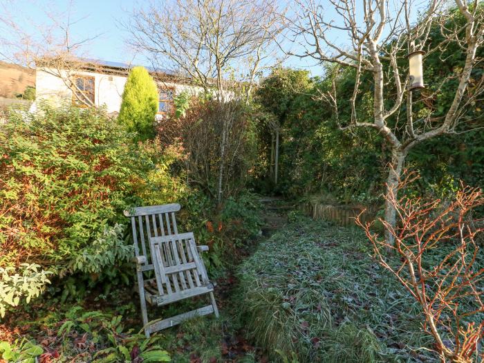 Hillside Holiday Cottage, Pentre, Rhondda Cynon Taff, Wales. Woodburning stove. Near a National Park