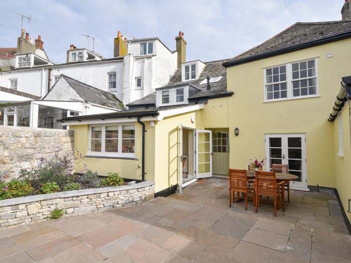 Malabar House is in Lyme Regis, Dorset. Four-bedroom, Grade II listed home, near beach and amenities