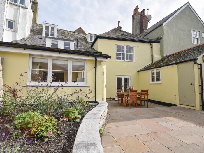 Malabar House is in Lyme Regis, Dorset. Four-bedroom, Grade II listed home, near beach and amenities