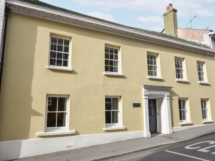 Malabar House is in Lyme Regis, Dorset. Four-bedroom, Grade II listed home, near beach and amenities