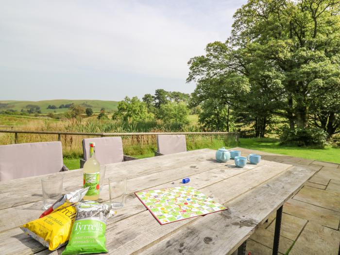 Nanthir nearby Rhayader, Powys. Set in spacious grounds. Over three floors. Five bedrooms & hot tub.