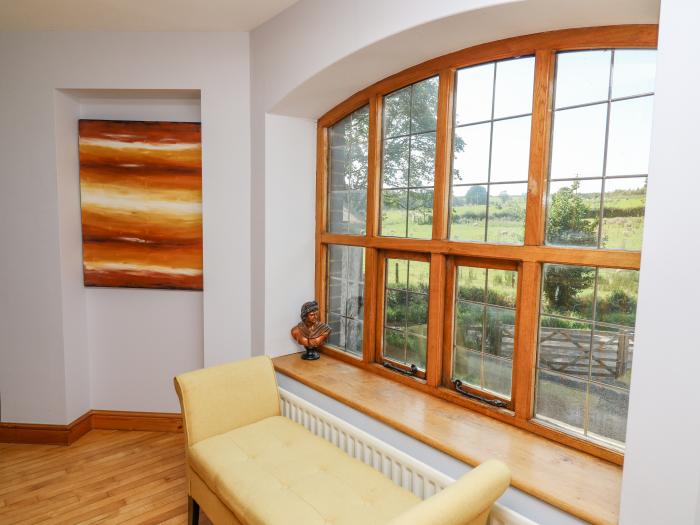 Nanthir nearby Rhayader, Powys. Set in spacious grounds. Over three floors. Five bedrooms & hot tub.