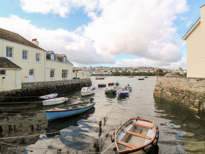 The Old Customs Post, in Flushing, Cornwall. Dog-friendly. Off-road parking. Close to shop and beach