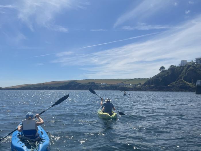 Waves End, Portmellon nr Mevagissey, Cornwall. Close to beach. Sea views. Romantic. Couples retreat.