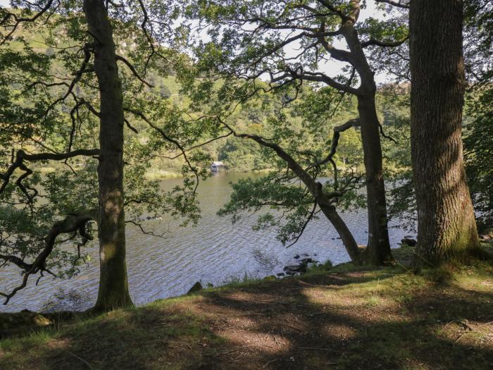 The Homestead Lodge is in Troutbeck Bridge, Cumbria. One-bedroom lodge, ideal for couples. Near lake