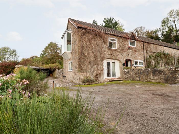 The Barn in Llanarmon-Yn-Ial, North Wales with indoor heated pool, valley view and woodburning stove