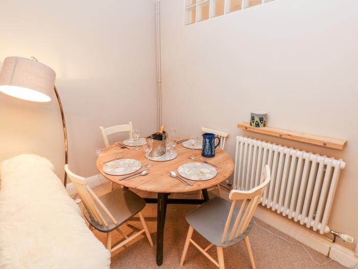 Flat 1 in Tenby, Pembrokeshire. Close to amenities and a beach. In Pembrokeshire Coast National Park