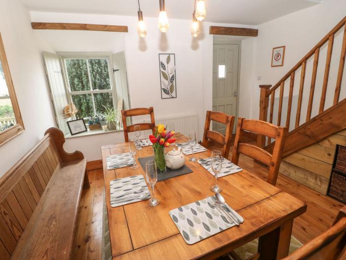 Kits Cottage, Middleton near Belford, Northumberland. Beautifully appointed throughout. Pet-friendly