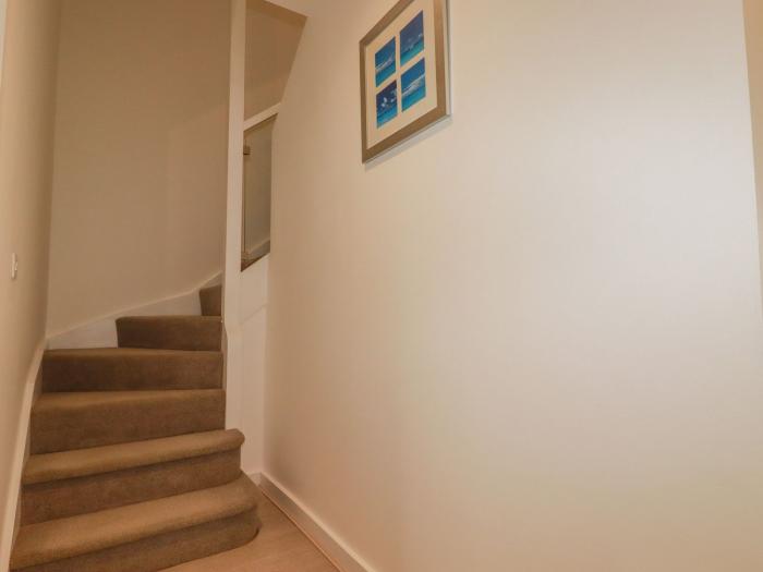 10 Quay Court in Newquay, Cornwall. Four-bedroom townhouse with sea views. Pets. Near beach. Stylish