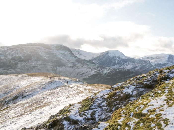 The Bothy is in Keswick, in Cumbria. Single-storey lodge with rural views. In national park. Family.